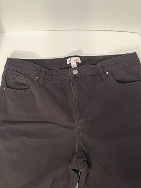 Style & Co Jeans Black Denim Jeans Size 14